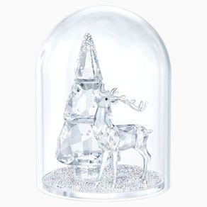 Figurina Classic Figurines - Bell Jar - Pine Tree & Stag