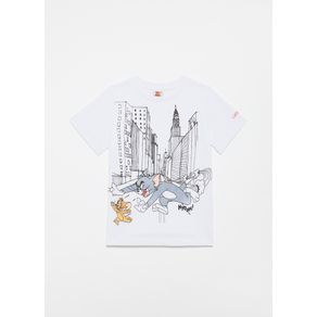 Tricou din bumbac imprimeu Tom and Jerry - 3-4 ani