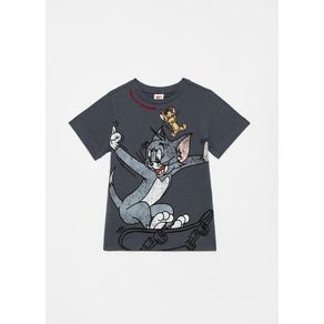 Tricou din bumbac imprimeu Tom and Jerry - 3-4 ani