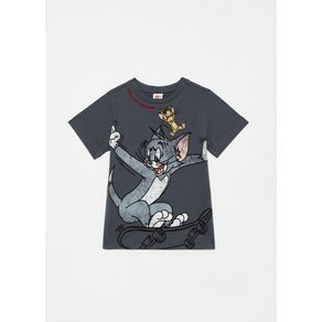 Tricou din bumbac imprimeu Tom and Jerry - 9-10 ani